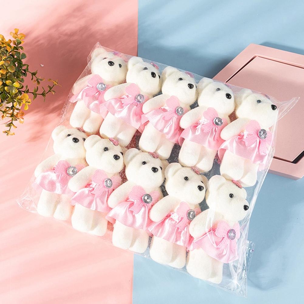 Flower Supplies - 10 pz/borsa Bouquet Orso Gelato Orso