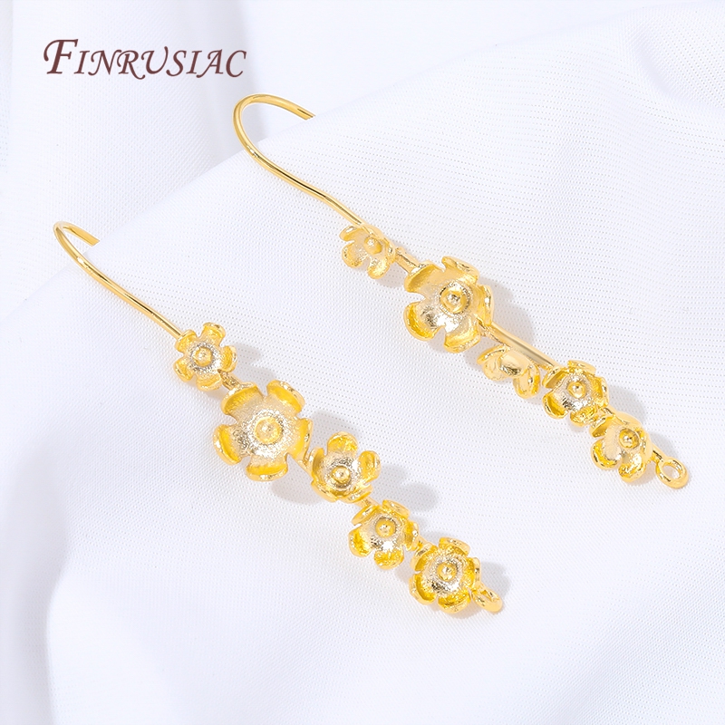 Flower Supplies - Ganci per orecchini a forma di