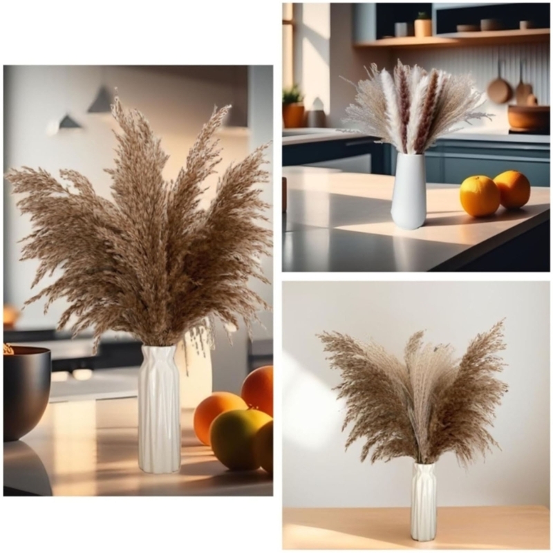 Bulk 100 pezzi steli erba pamp - Dried Flower Bunch recensione e prezzo