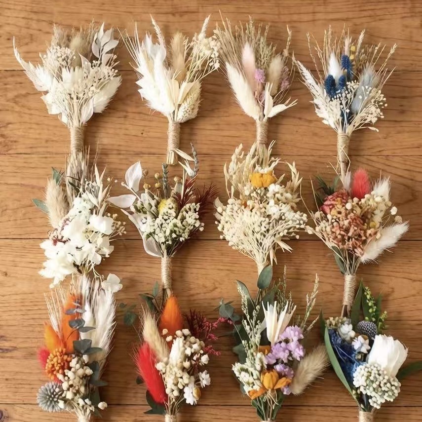 6 Bouquet/Lotto di Fiori Secch - Dried Flower Bunch recensione e prezzo