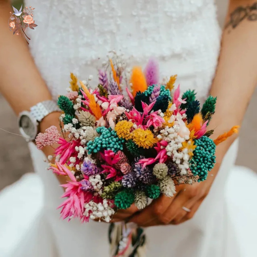 Fiori secchi colorati Bouquet  - Dried Flower Bunch recensione e prezzo