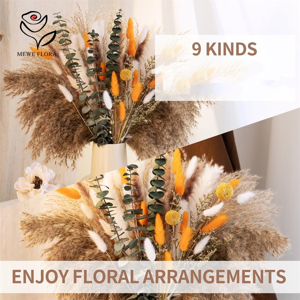 65 pezzi di erba di pampa aran - Dried Flower Bunch recensione e prezzo